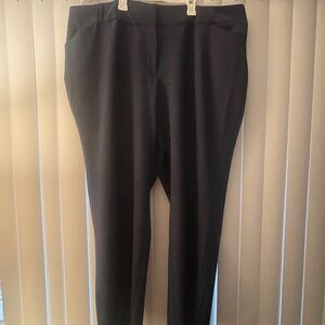 Elegant Navy Blue Women's Pants